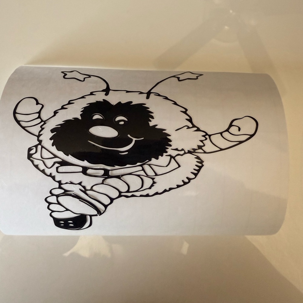 Cartoon Character Vinyl Decal